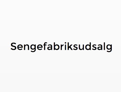 Sengefabriksudsalg rabatkode